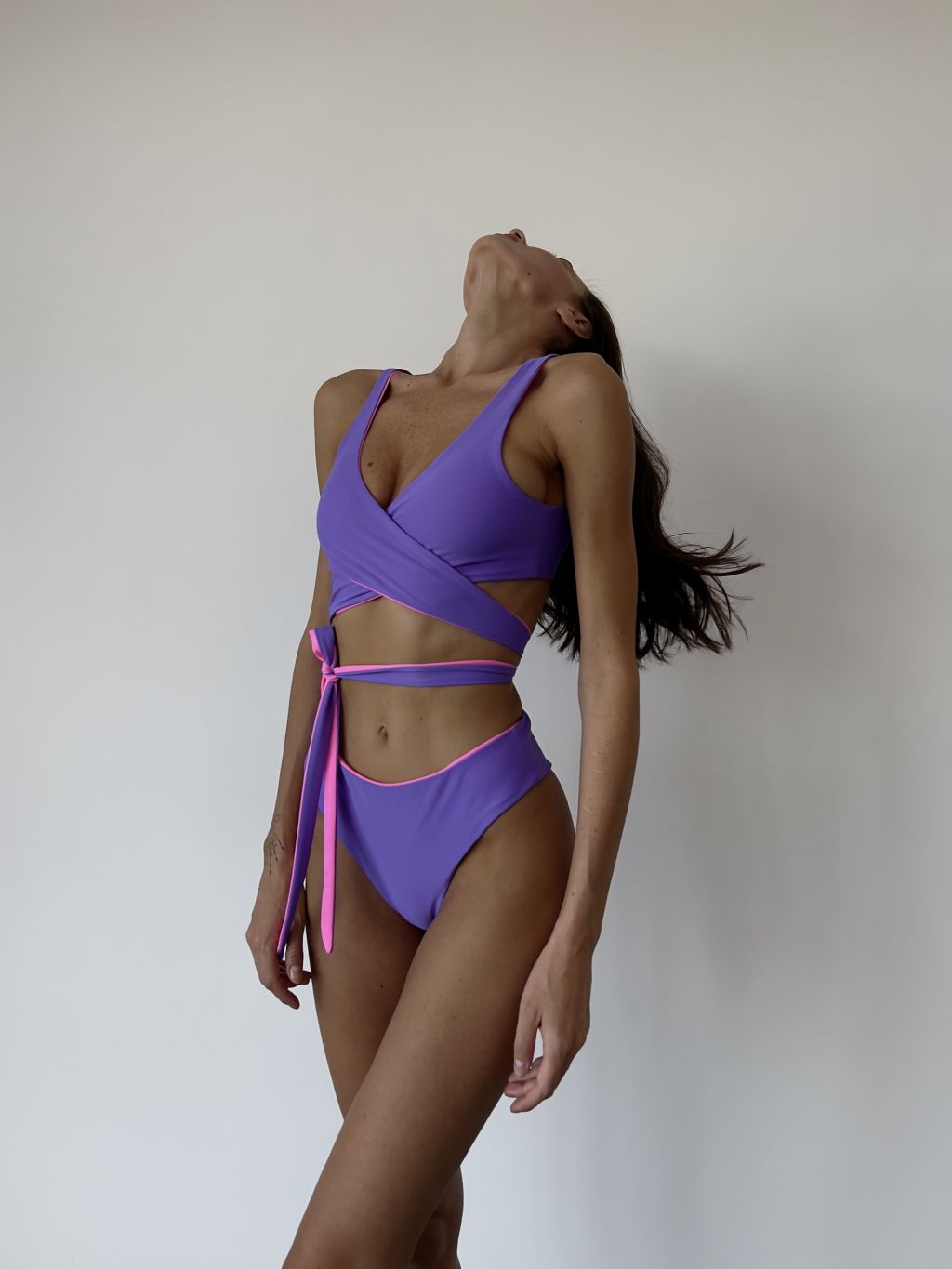 Mexico bikini flat lay – 2-color reversible design
